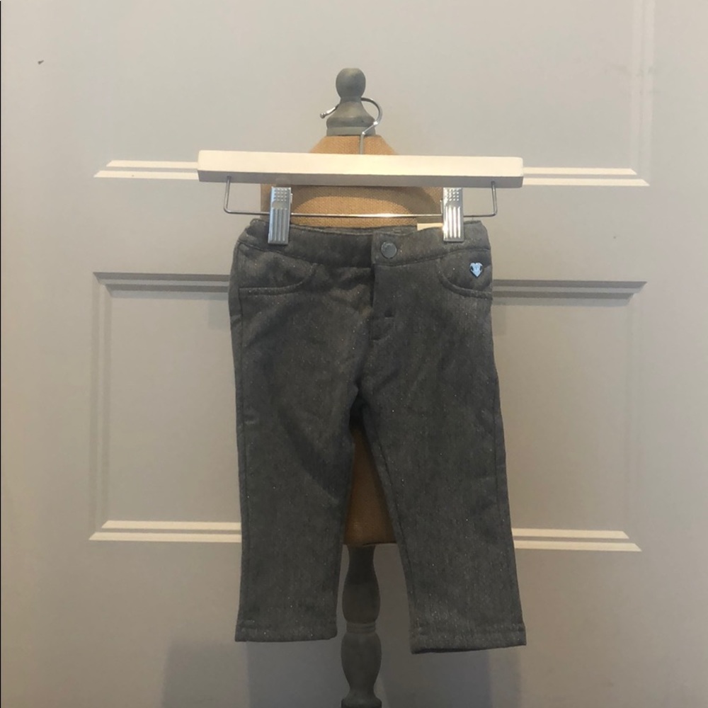 Mayoral Fleece lined pant silver